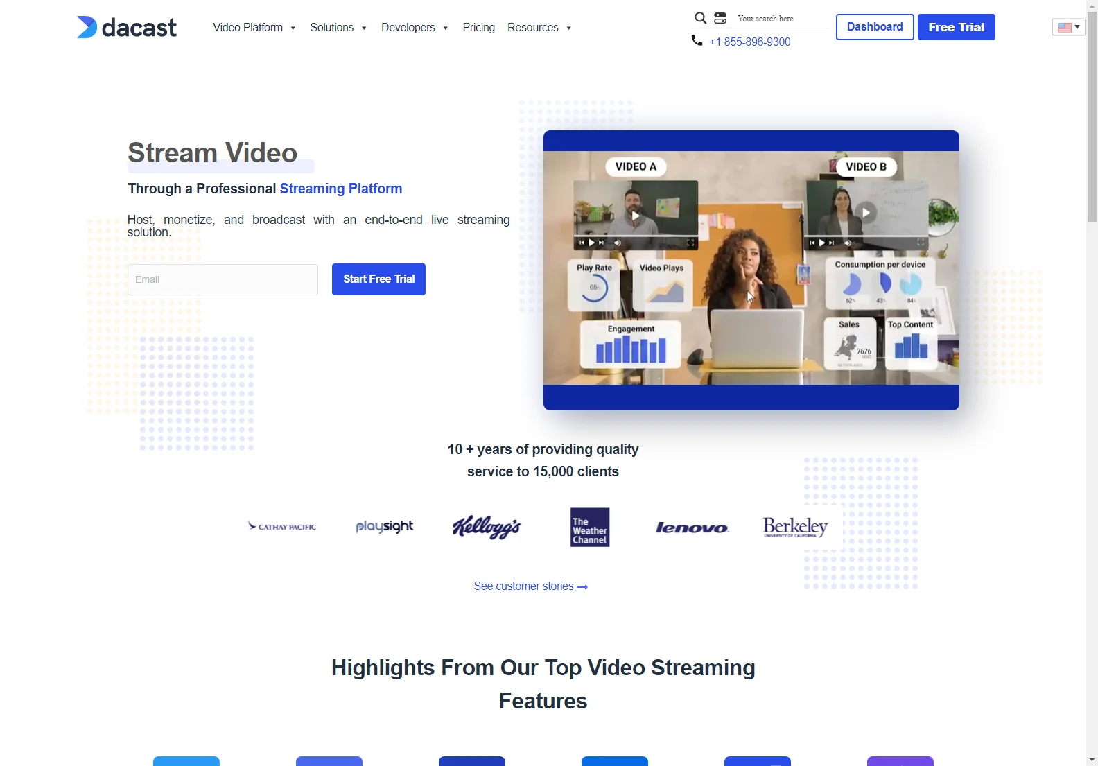 Dacast: Secure & Reliable Live Streaming Platform for Businesses