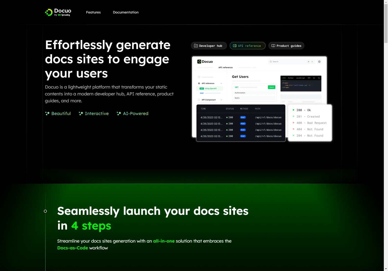 Docuo: AI-Powered Documentation Site Generator for Developers