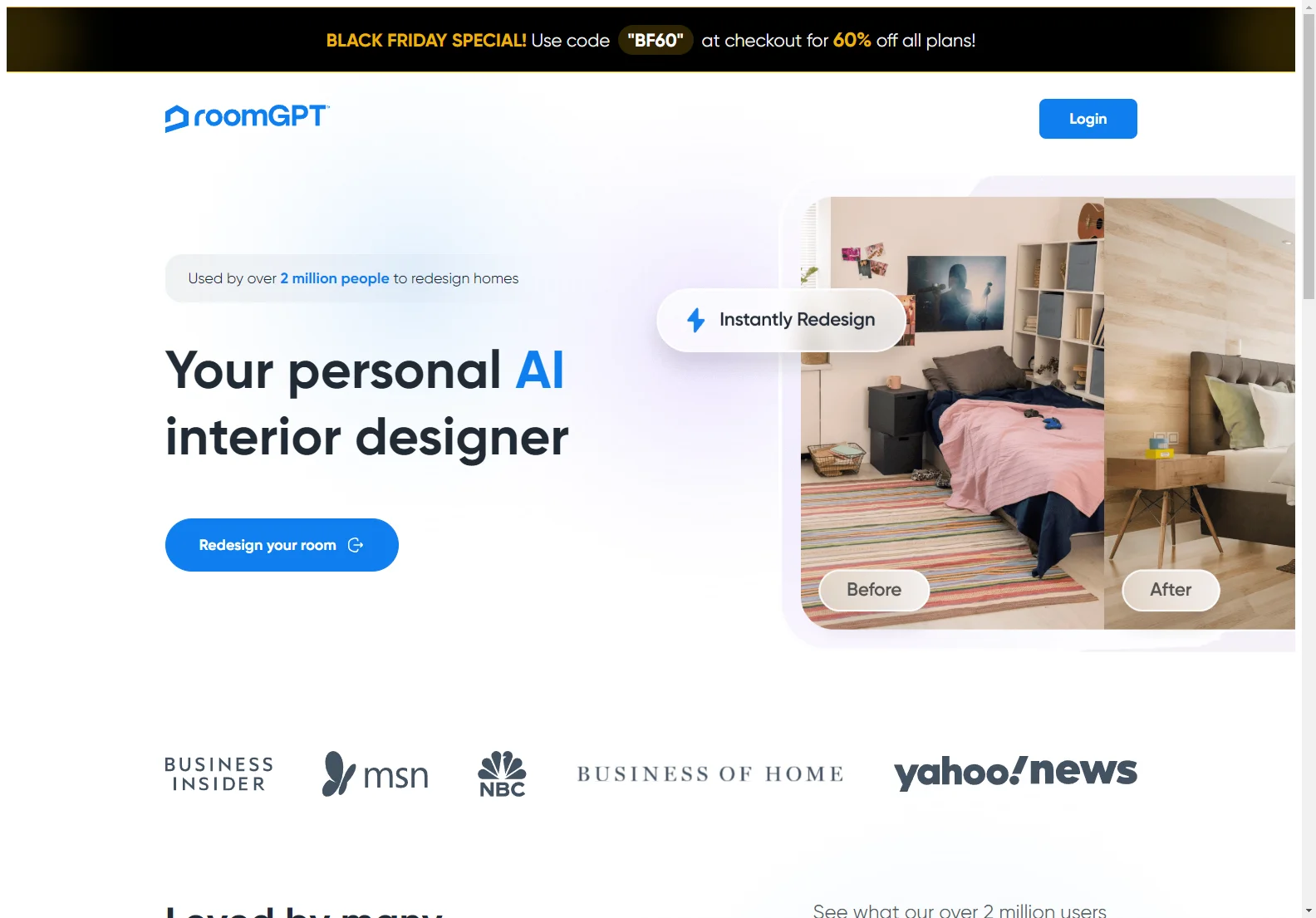 RoomGPT: AI-Powered Interior Design Tool for Effortless Home Makeovers