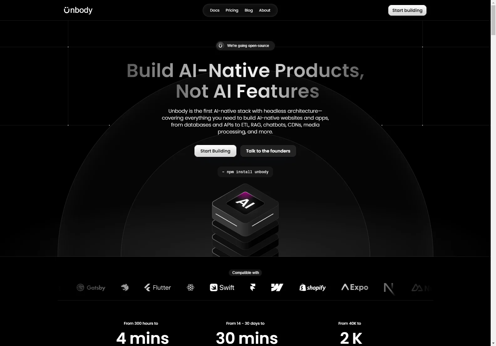 Unbody: Revolutionizing AI-Native Development