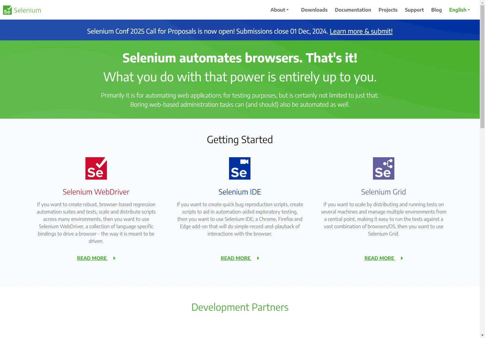 Selenium: Automating Web Browsers for Testing and Beyond