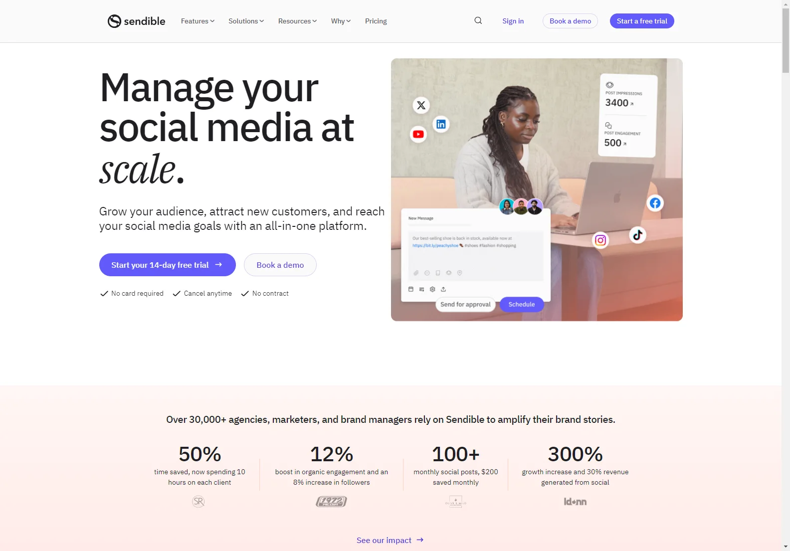 Sendible: All-in-One Social Media Management Platform for Brands and Agencies