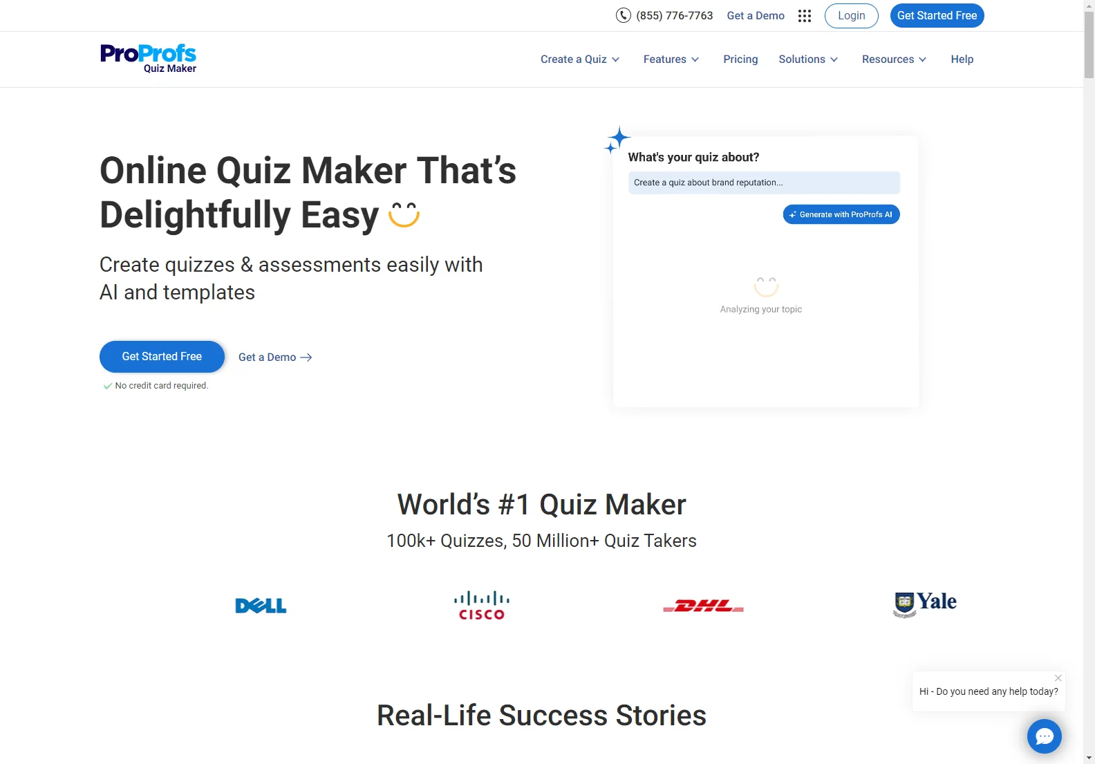 ProProfs Quiz Maker: AI-Powered Online Quiz Creation Platform