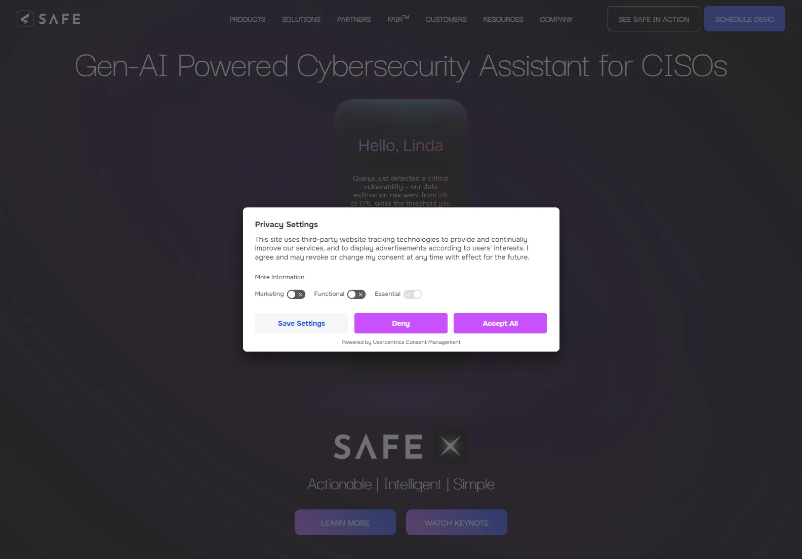 Safe Security: AI-Powered Cyber Risk Management Platform