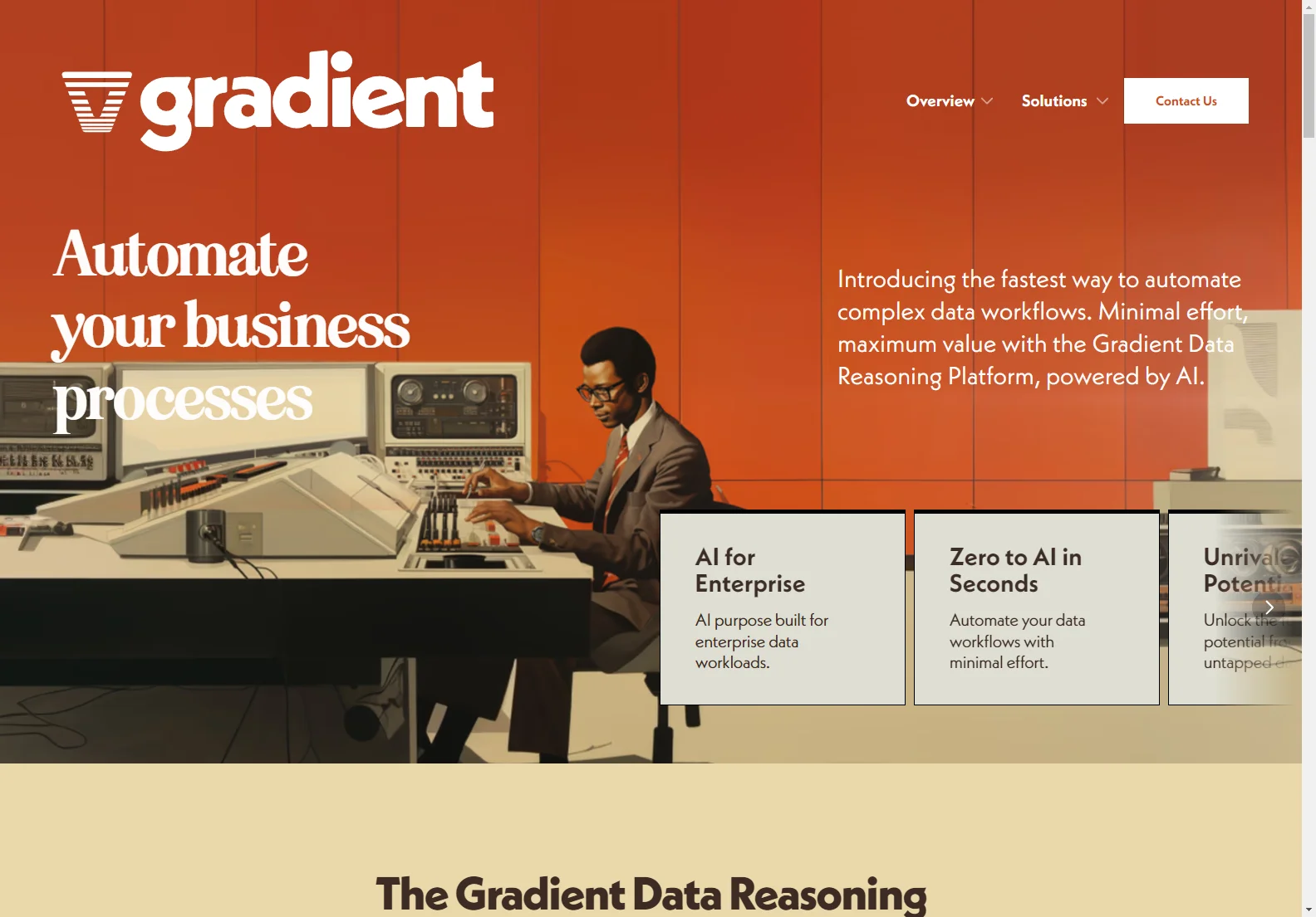 Gradient: AI-Powered Data Workflow Automation for Enterprises