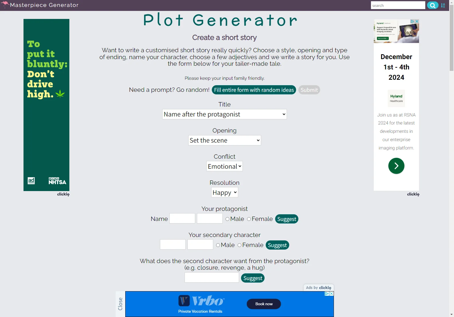 Story Generator: Create Custom Short Stories in Minutes