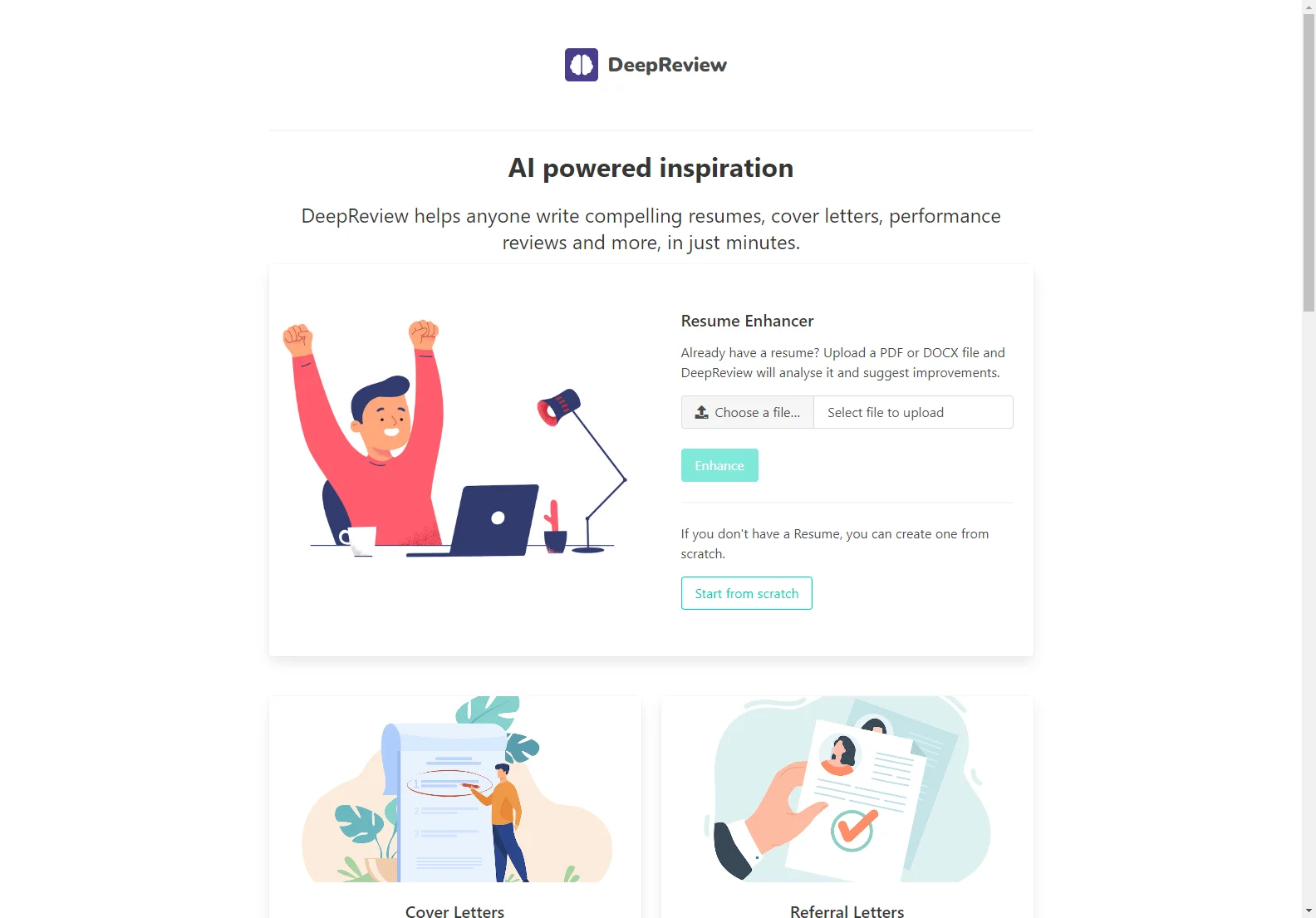 DeepReview: AI-Powered Writing Assistant for Professional Documents