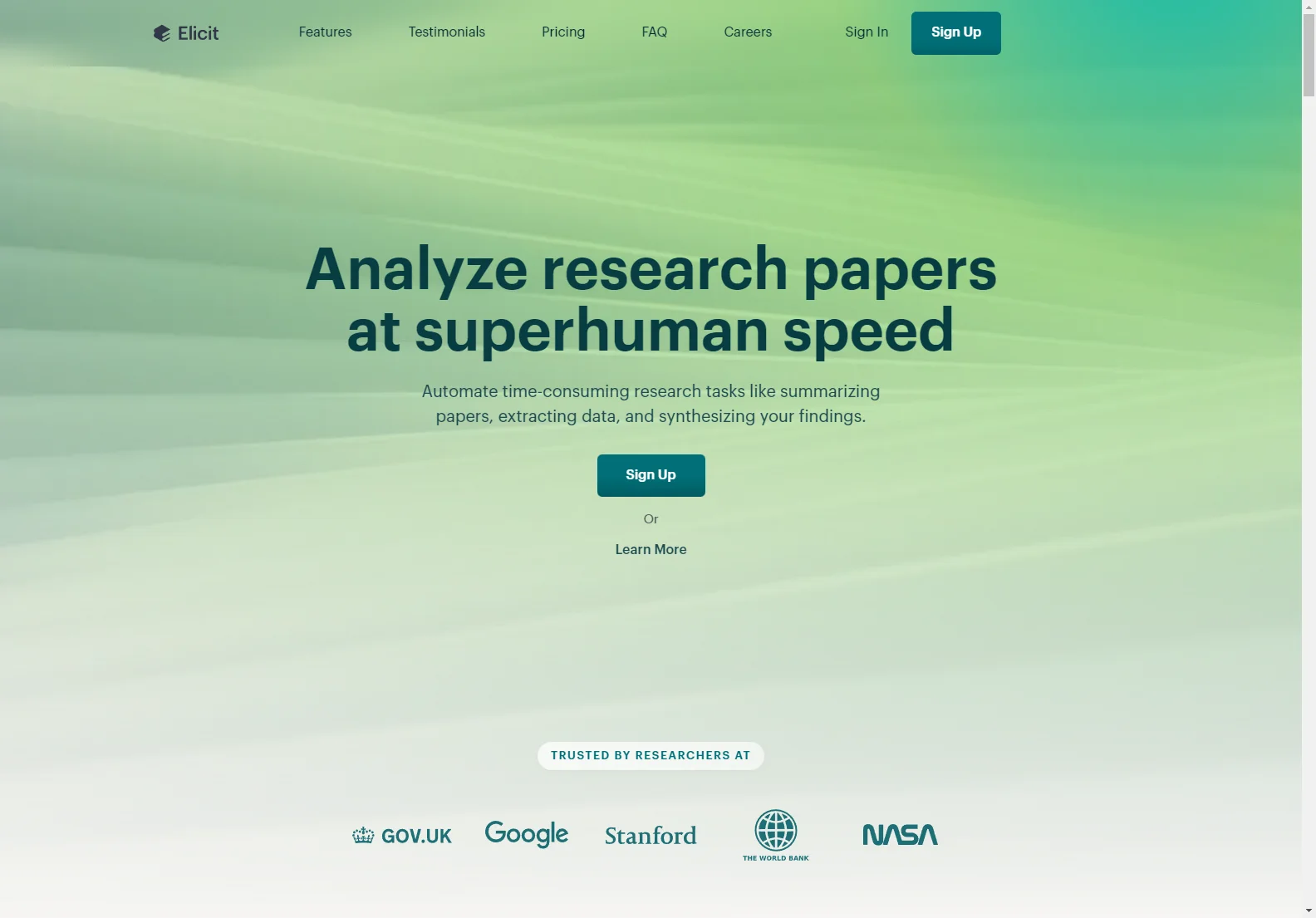 Elicit: AI-Powered Research Assistant for Superhuman Speed