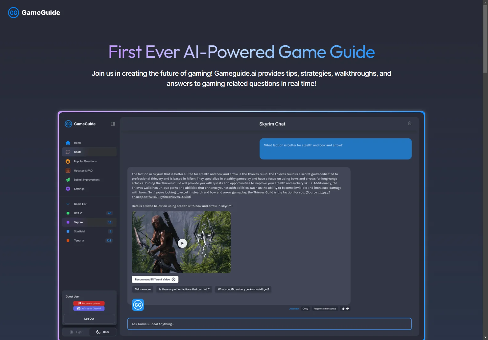 GameGuide.ai: The AI-Powered Game Guide Revolutionizing How We Play