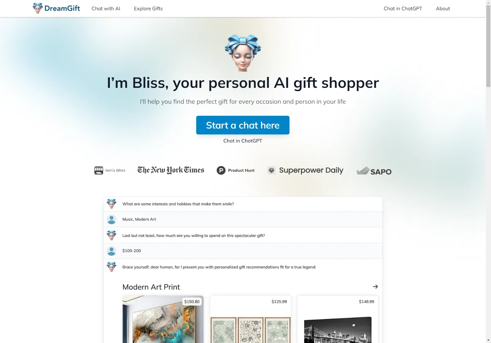 DreamGift: Your AI-Powered Personal Gift Shopper