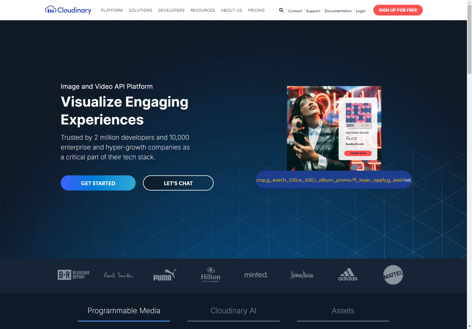 Cloudinary: AI-Powered Image and Video Management Platform