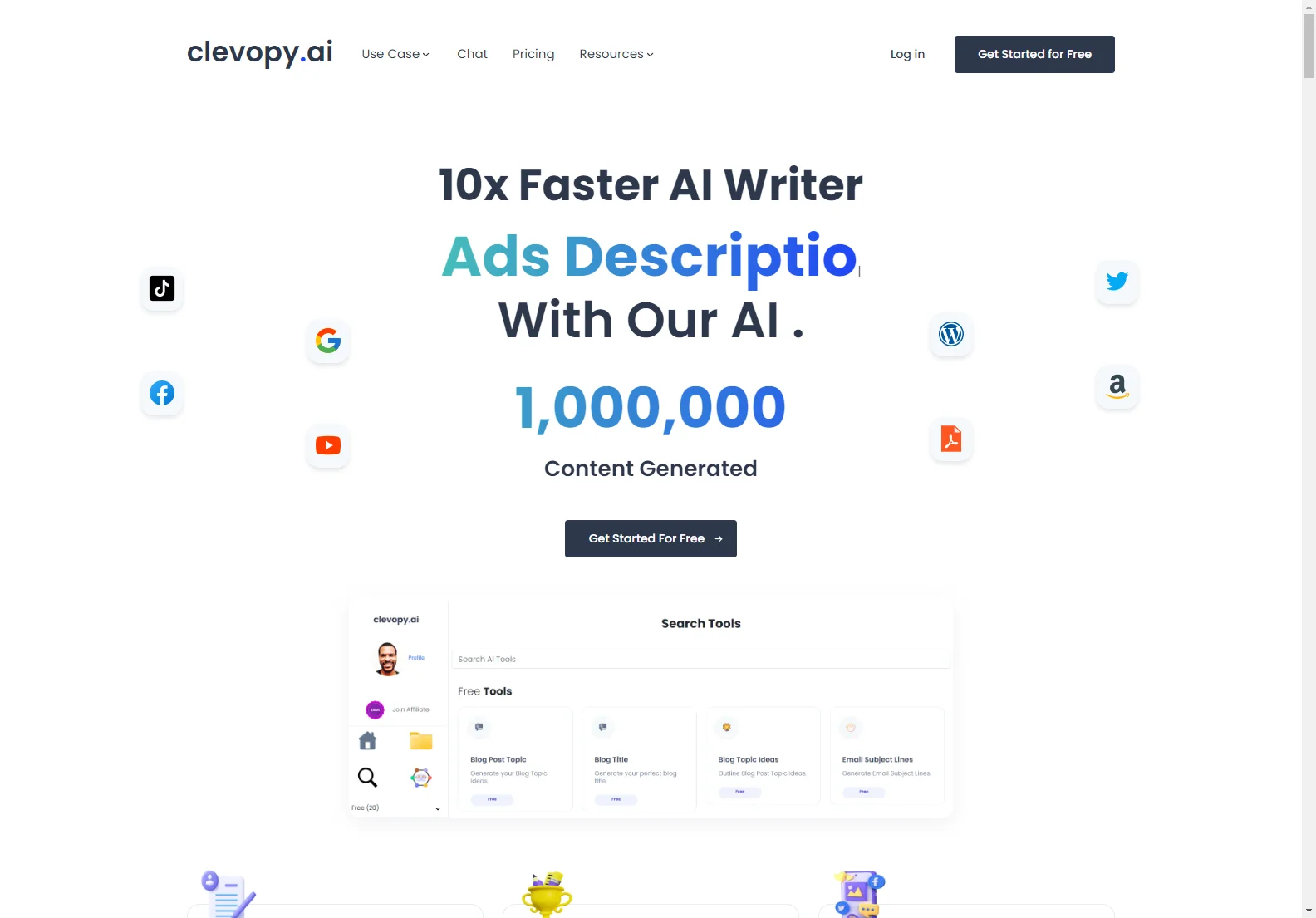 Clevopy.ai: 10x Faster AI Writer for Blog Posts, Marketing & More