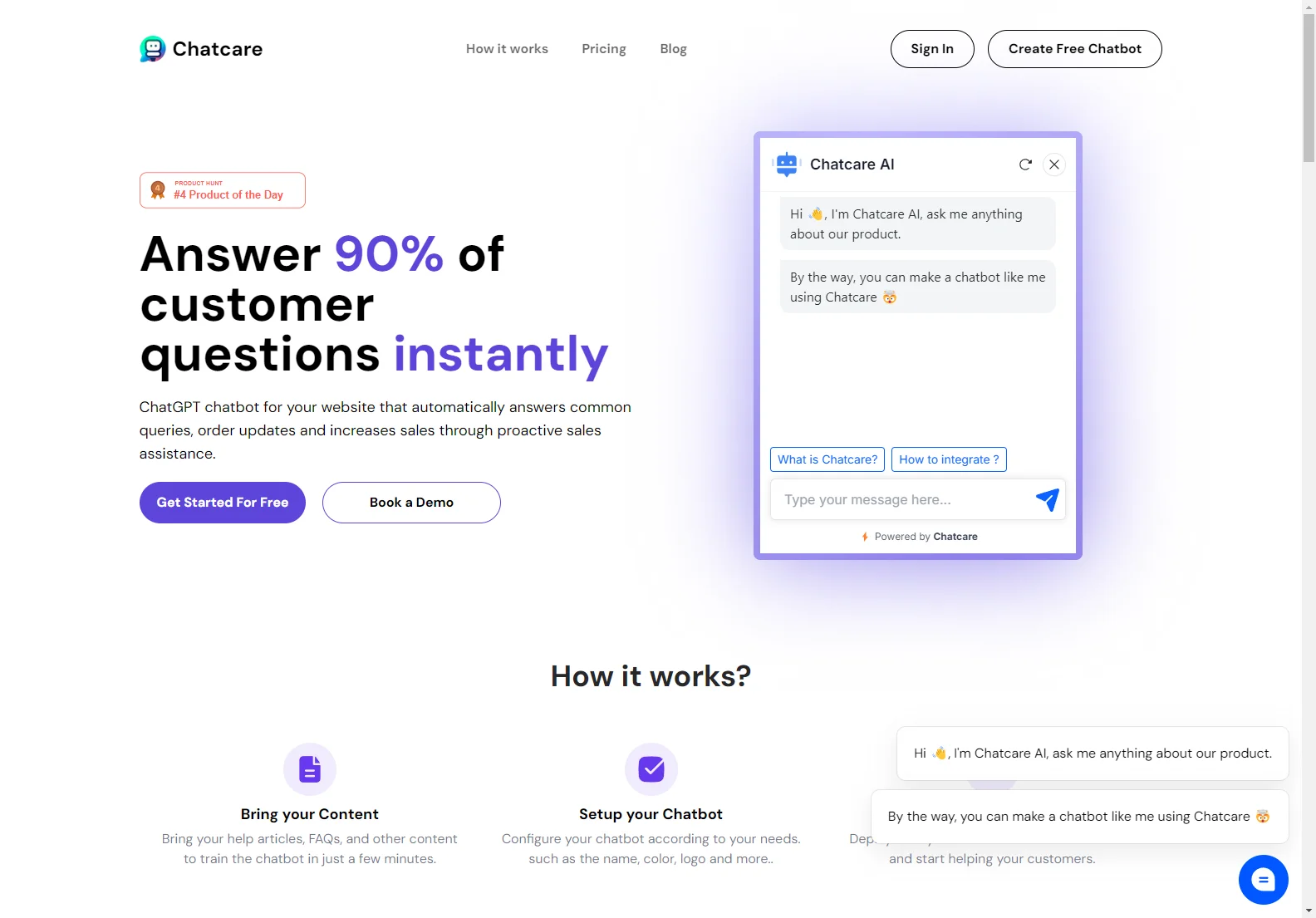 Chatcare: AI-Powered Customer Support for E-commerce Businesses