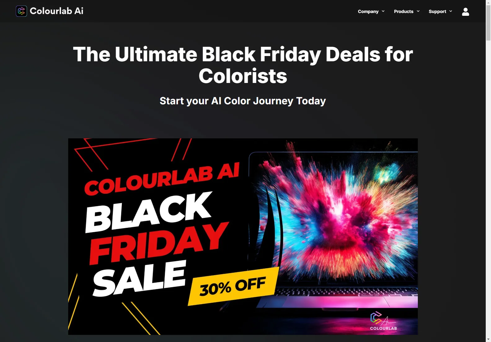 Colourlab.ai Black Friday 2024 Sale: AI Color Grading Tools on Sale