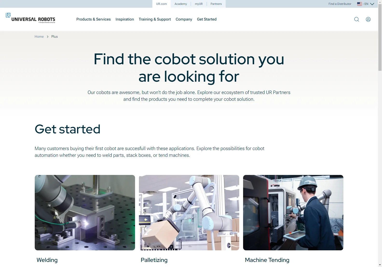 UR+ Collaborative Robots: Expanding Automation Possibilities