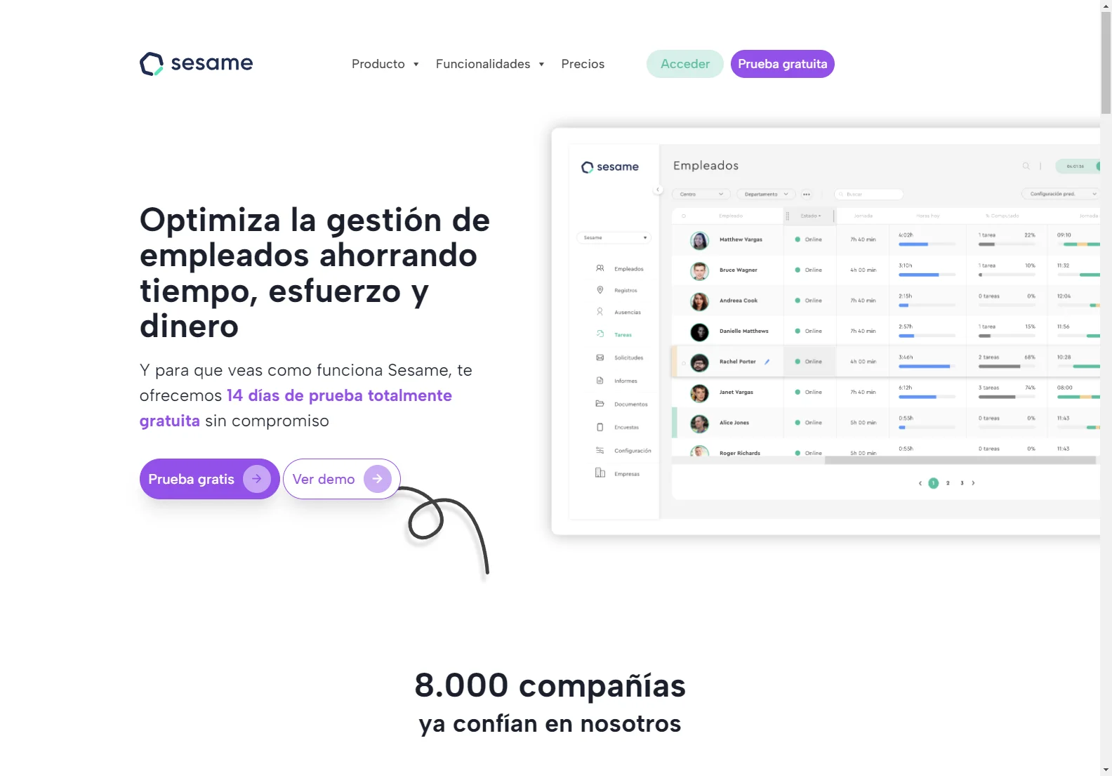 Sesame: AI-Powered HR Tool for Streamlined Employee Management