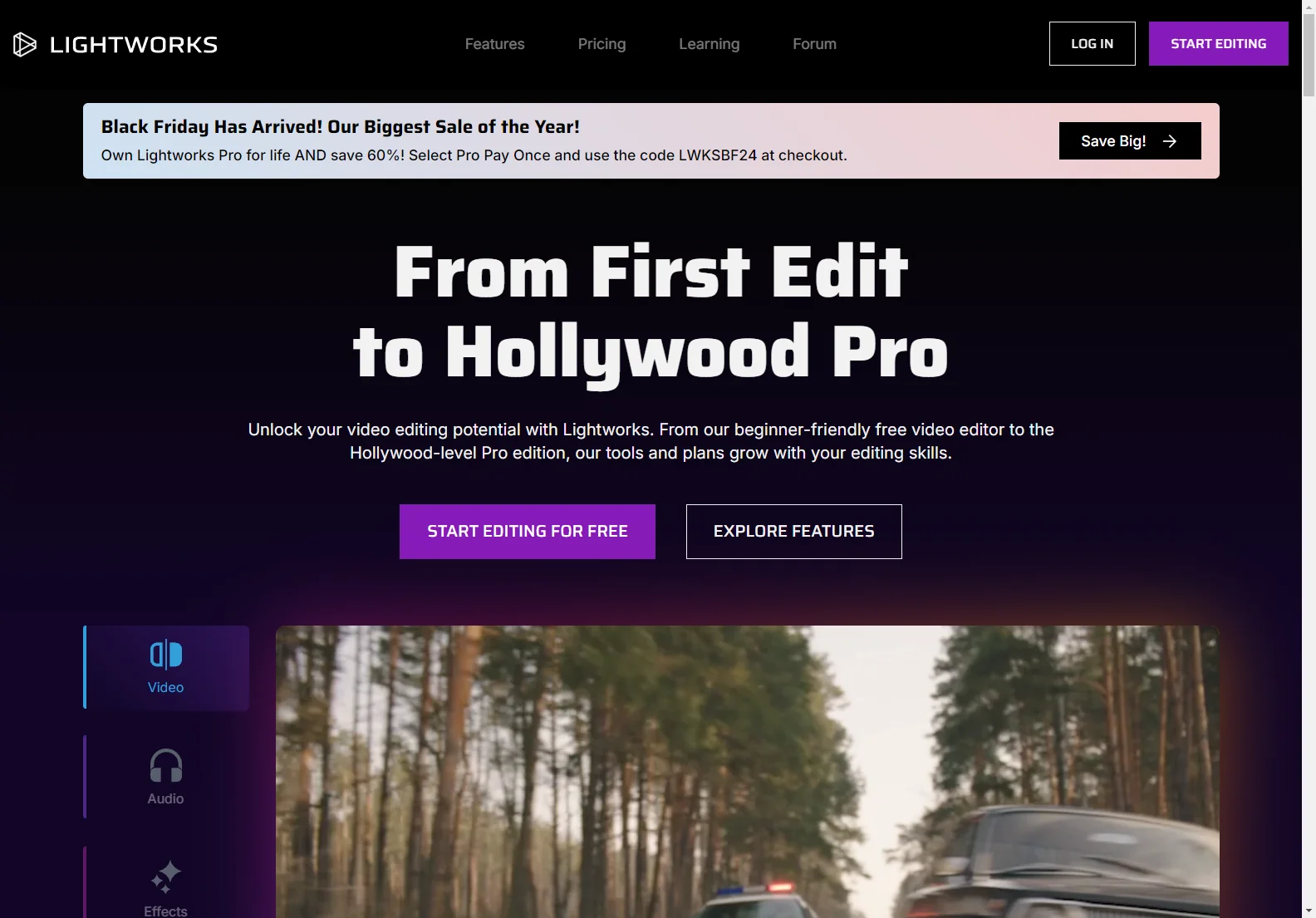 Lightworks: Professional Video Editing Software for Beginners and Pros