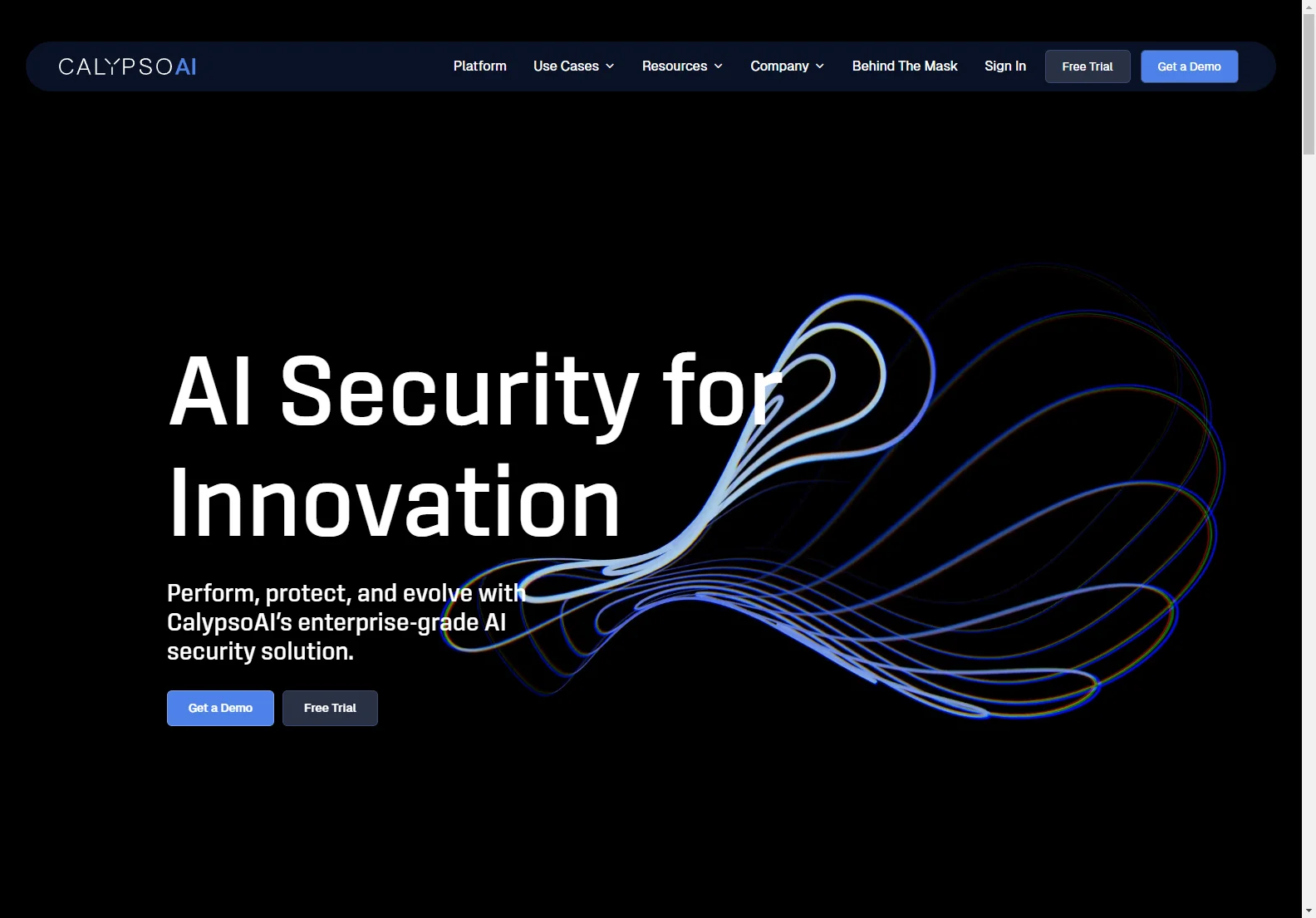 CalypsoAI: Enterprise-Grade AI Security for Innovation