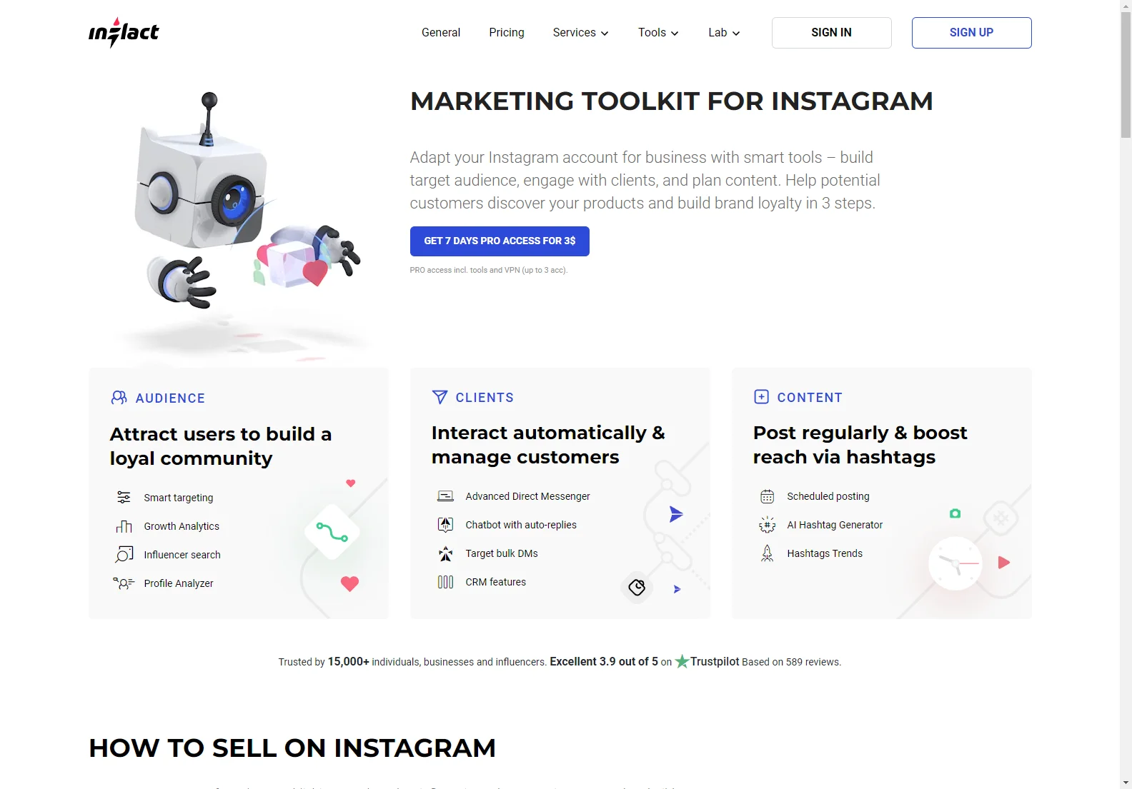 Inflact: AI-Powered Instagram Marketing Toolkit for Growth and Engagement