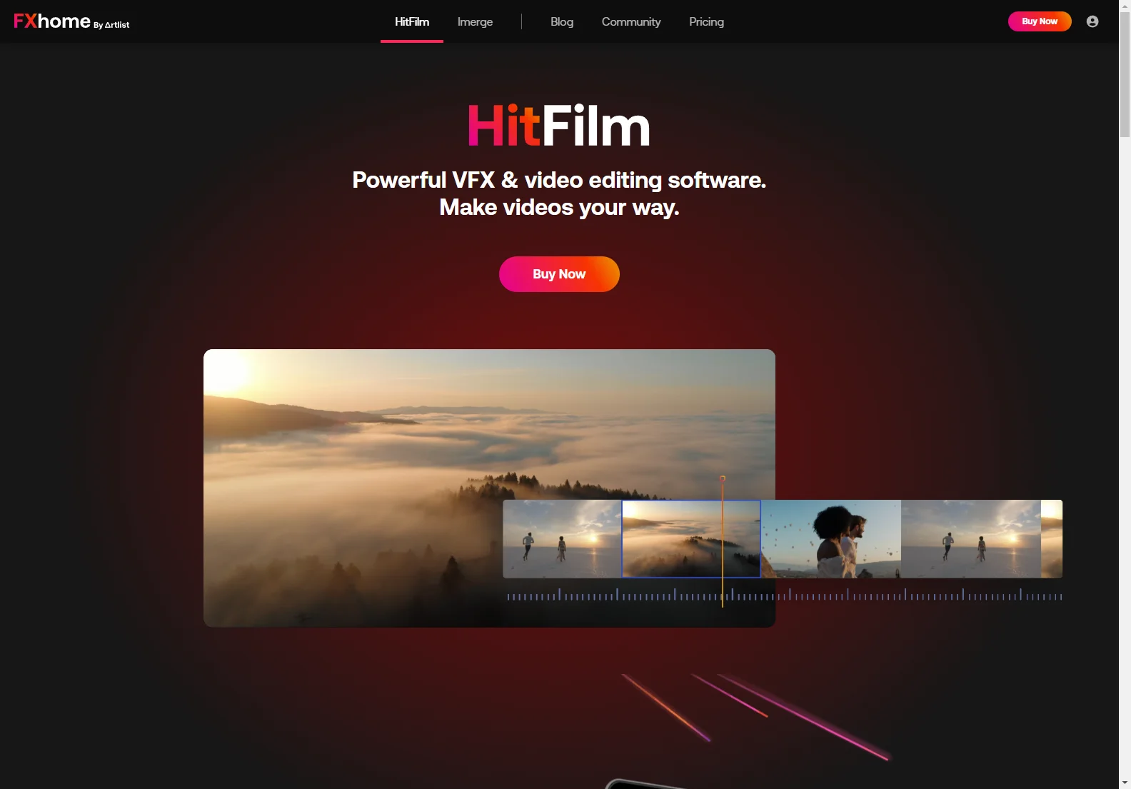 HitFilm: Powerful Video Editing & VFX Software for All Creators