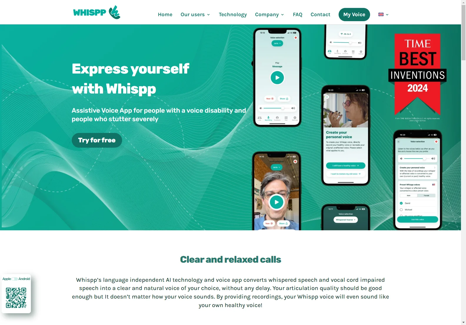 Whispp: AI-Powered Assistive Voice Technology for Clear Communication