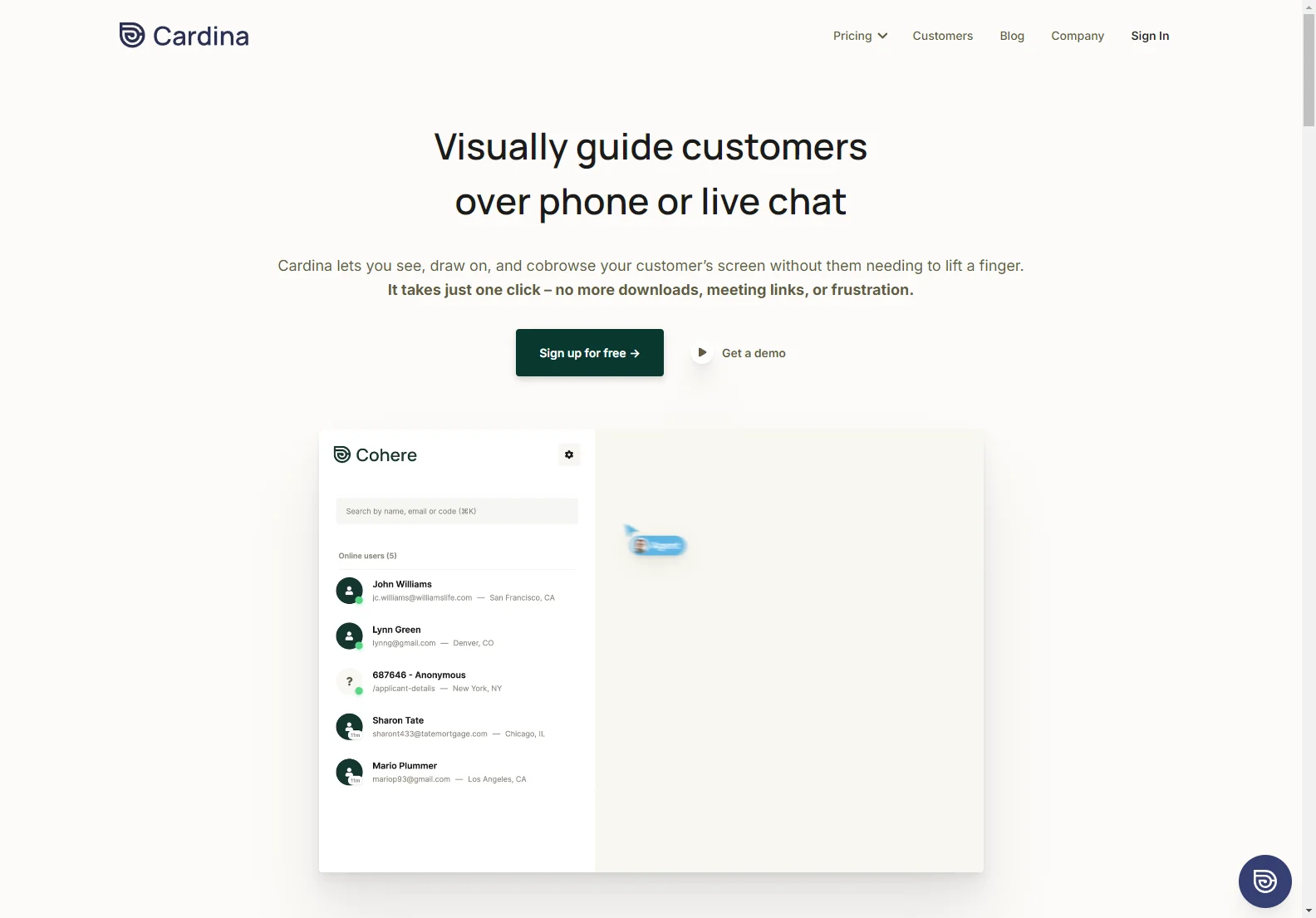 Cardina Cobrowse: Revolutionize Customer Support with Real-time Screen Sharing