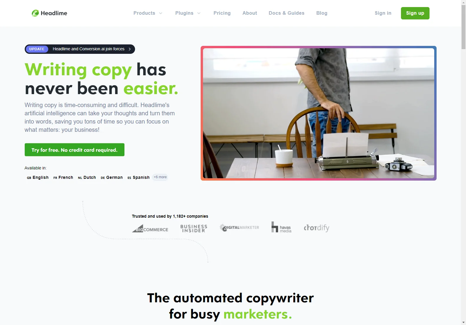 Headlime: AI-Powered Marketing Copy Generation for Faster, Better Content