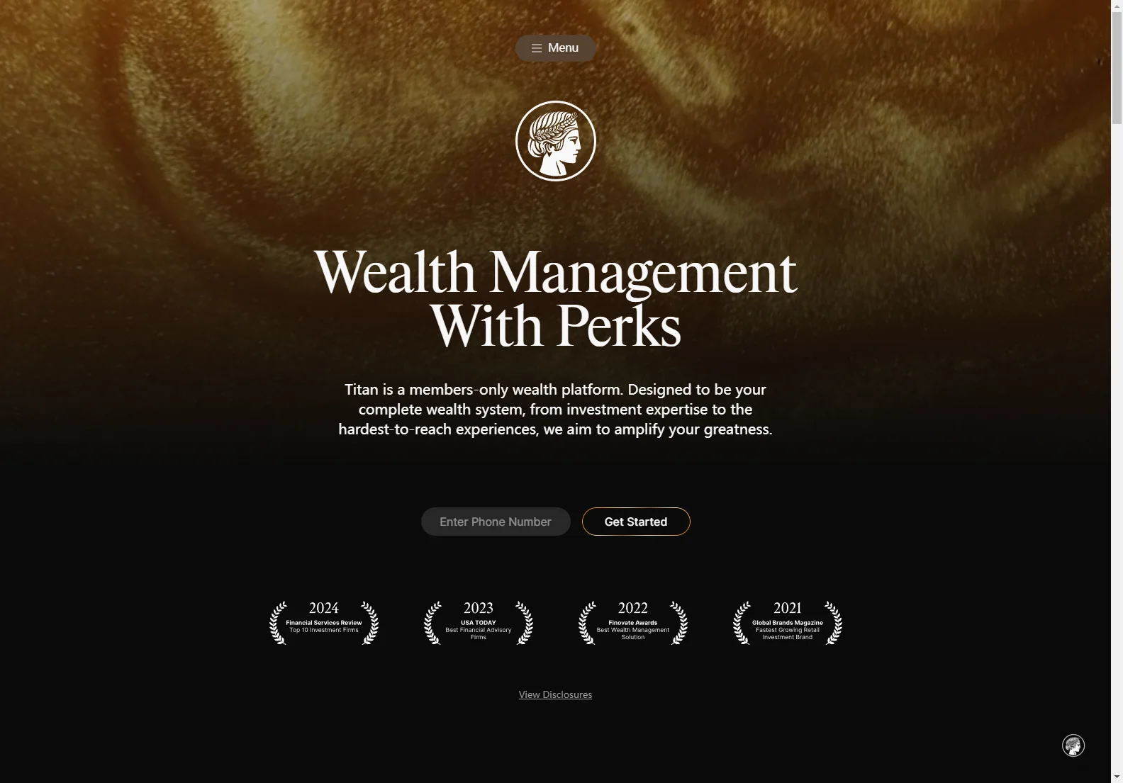 Titan: Members-Only Wealth Platform for High-Earners