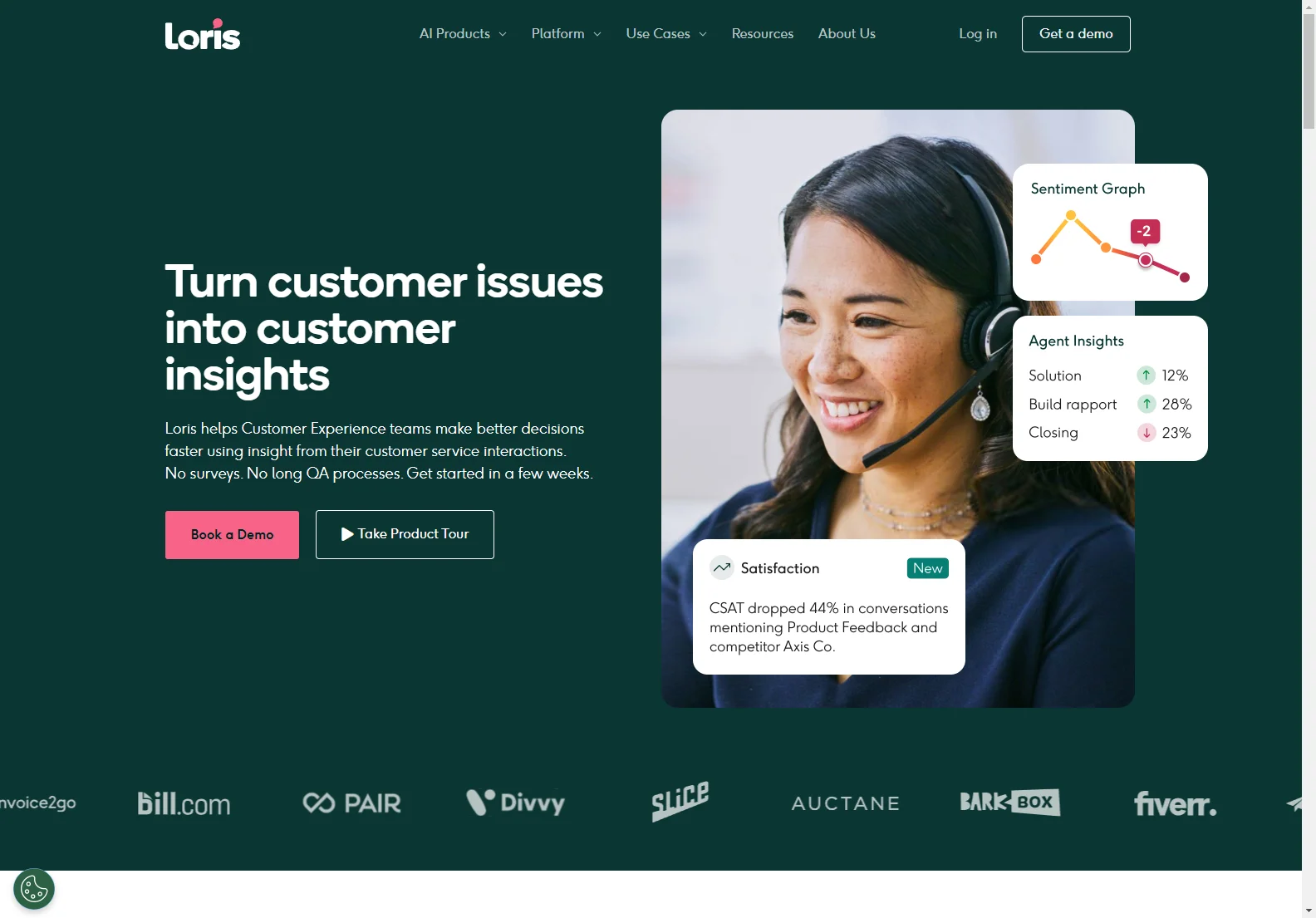 Loris: AI-Powered Conversational Intelligence for Enhanced Customer Experience