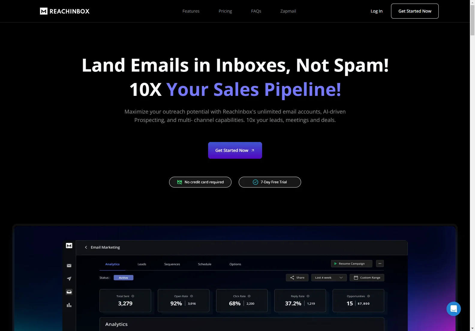 ReachInbox: AI-Powered Cold Email Outreach for 10X Sales