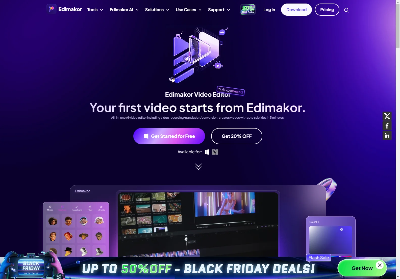 [Official] HitPaw Edimakor - AI Video Editor for Stunning Creations