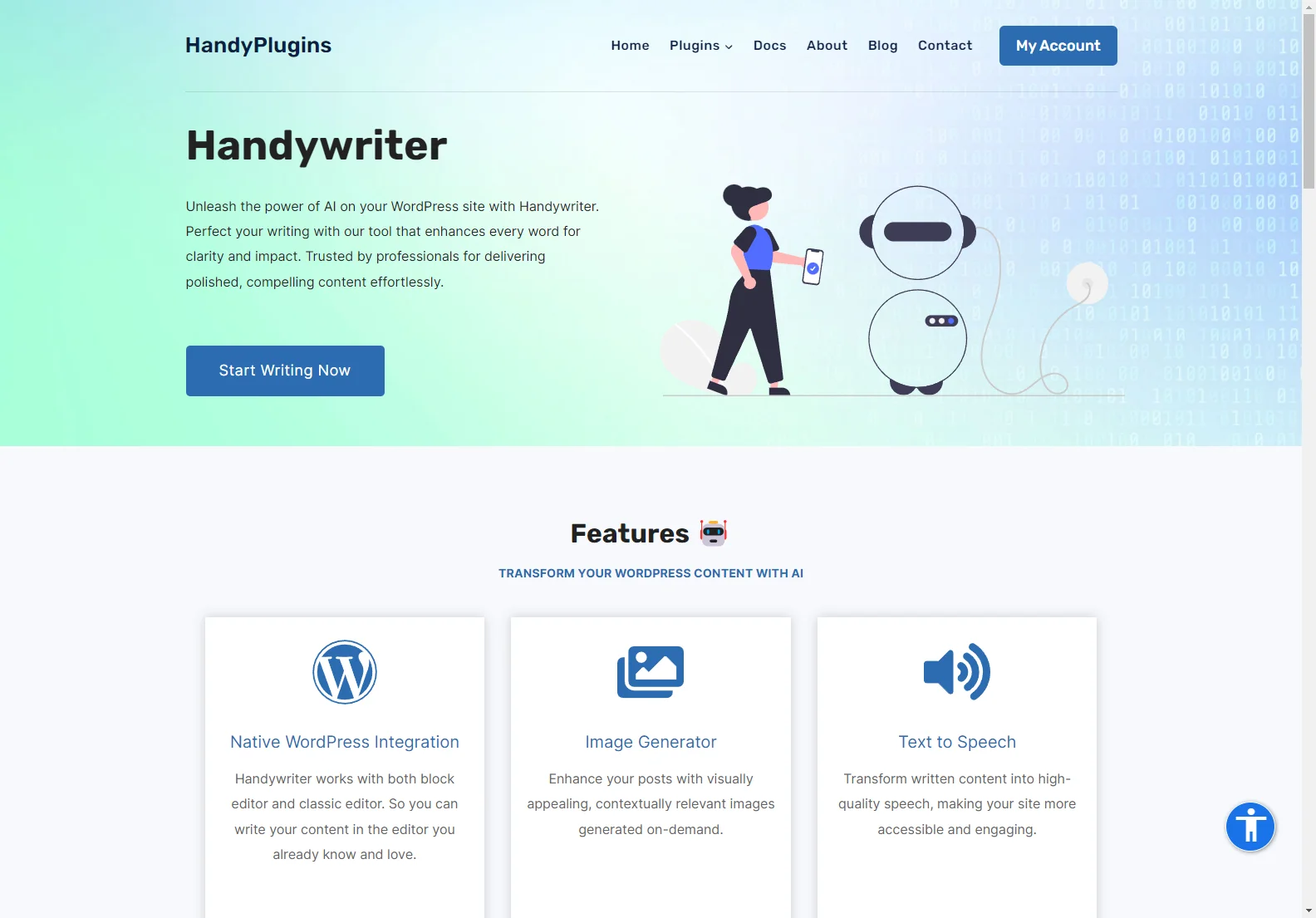 Handywriter: AI-Powered WordPress Writing Assistant for Effortless Content Creation