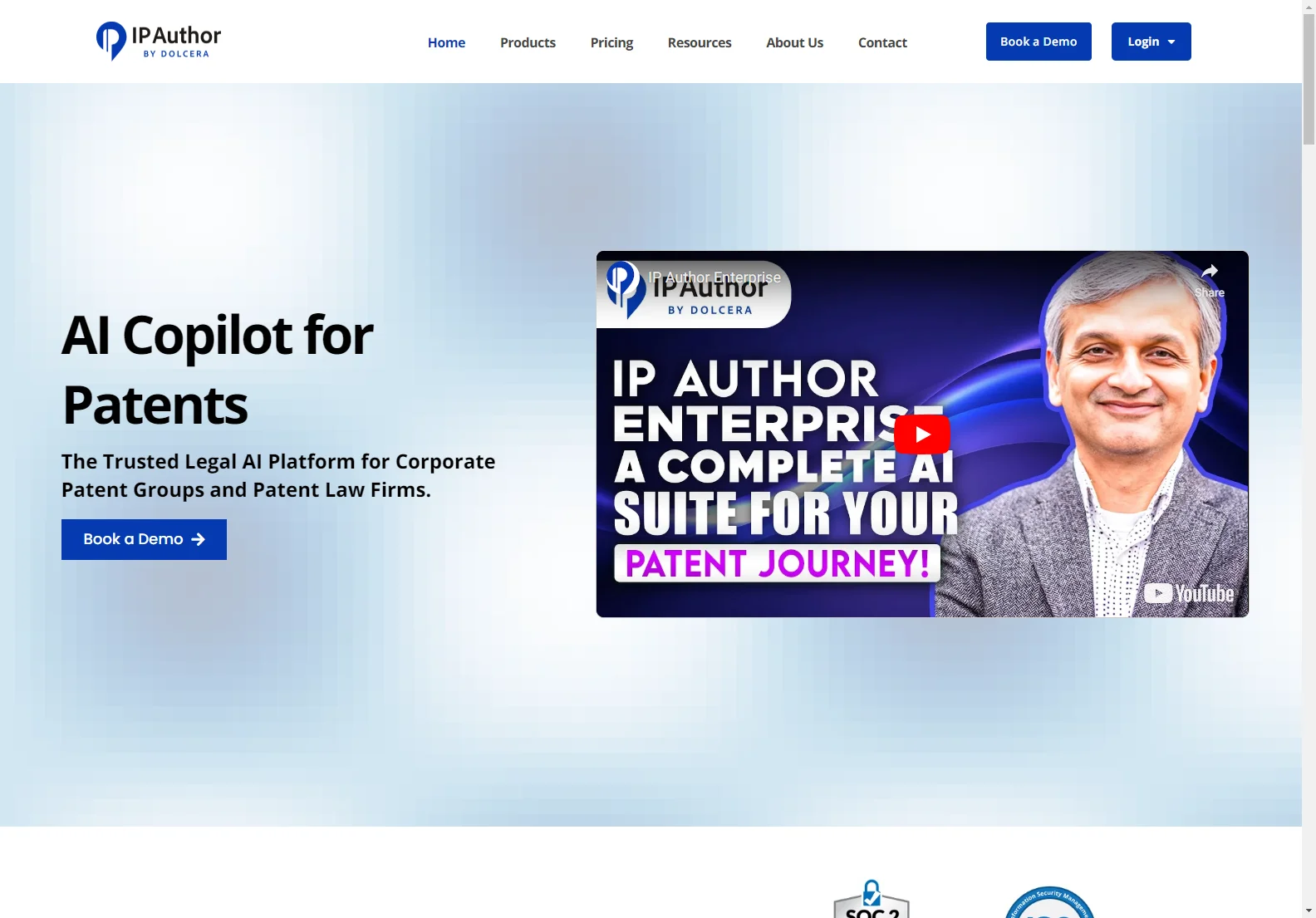 Dolcera IP Author: AI-Powered Patent Drafting Software for Legal Professionals