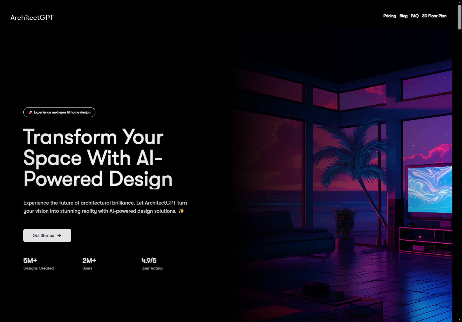 ArchitectGPT: AI-Powered Home Design for Stunning 3D Floor Plans and Interior Visualizations