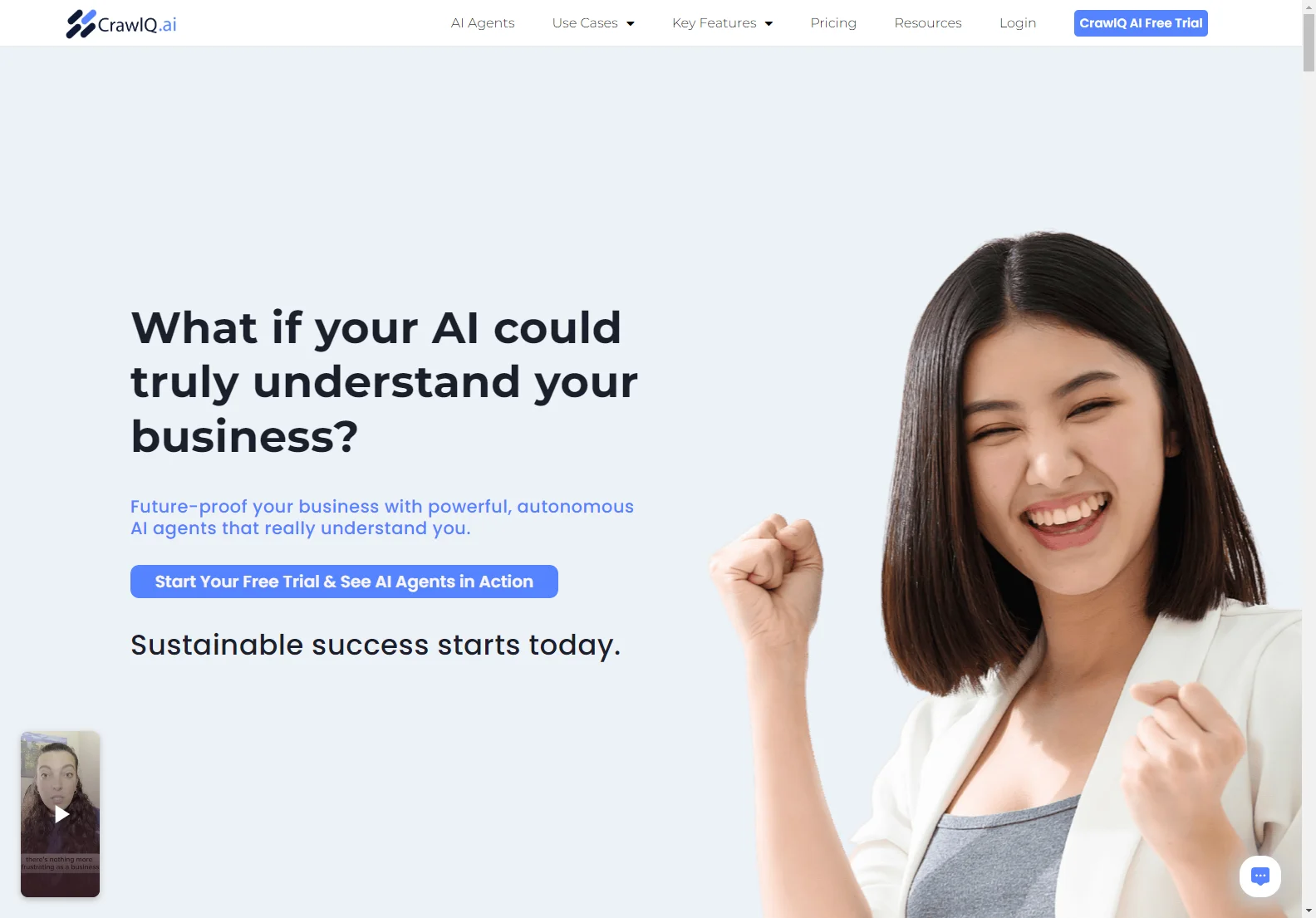 CrawlQ AI: Best AI Agents for Business Growth and Deep Audience Understanding