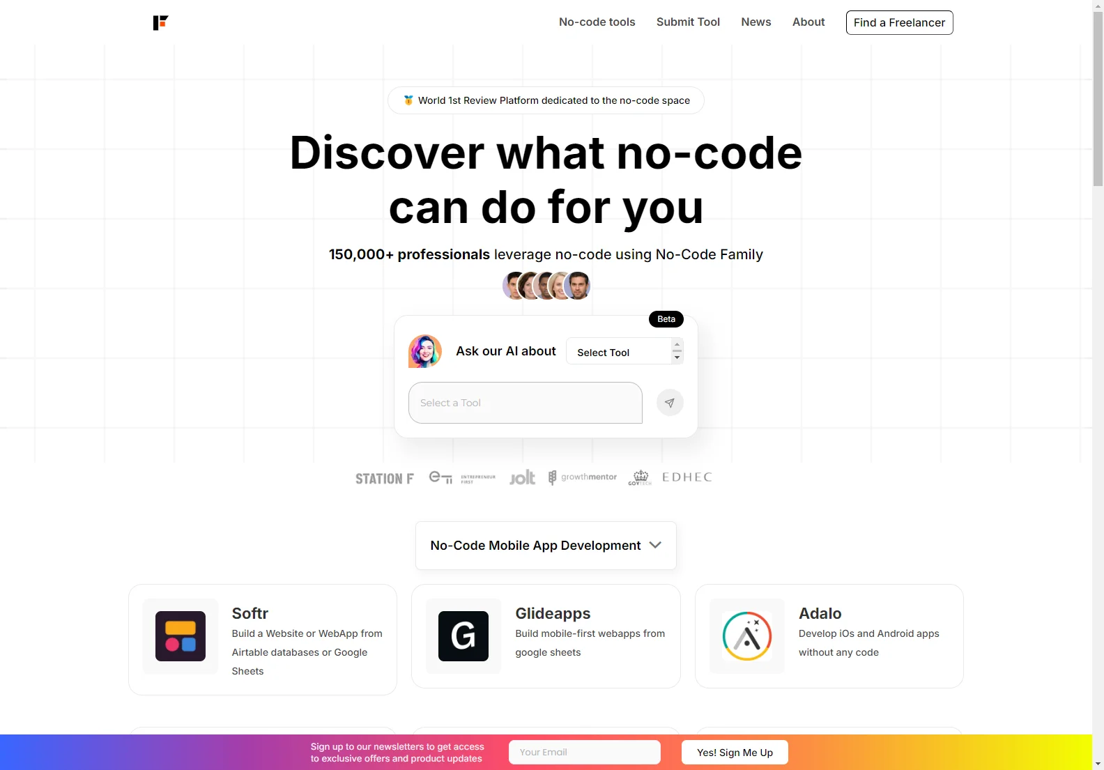 No Code Family: The World's First No-Code Review Platform