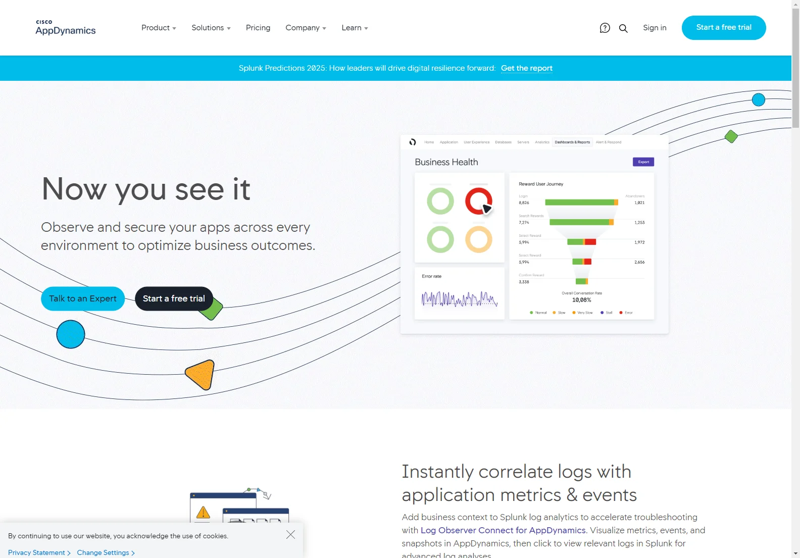 AppDynamics: Application Performance Monitoring & Observability for Digital Resilience