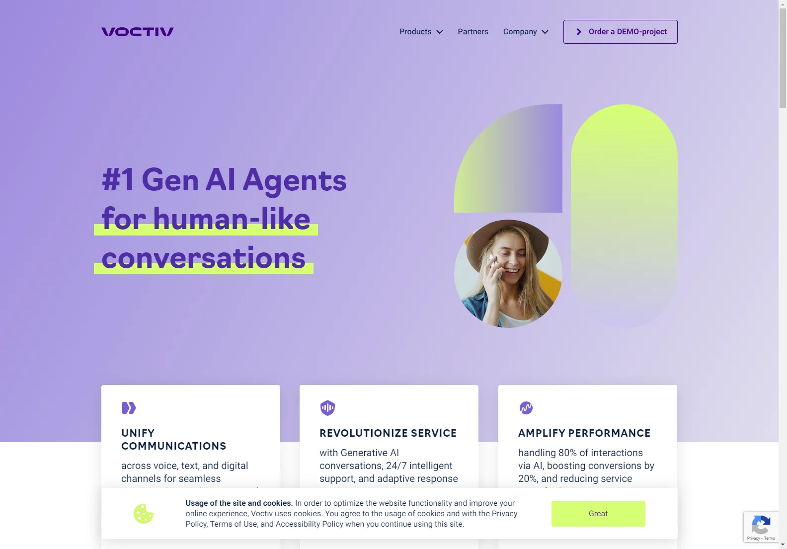 Voctiv: AI-Powered Omnichannel Customer Engagement for Increased Conversions