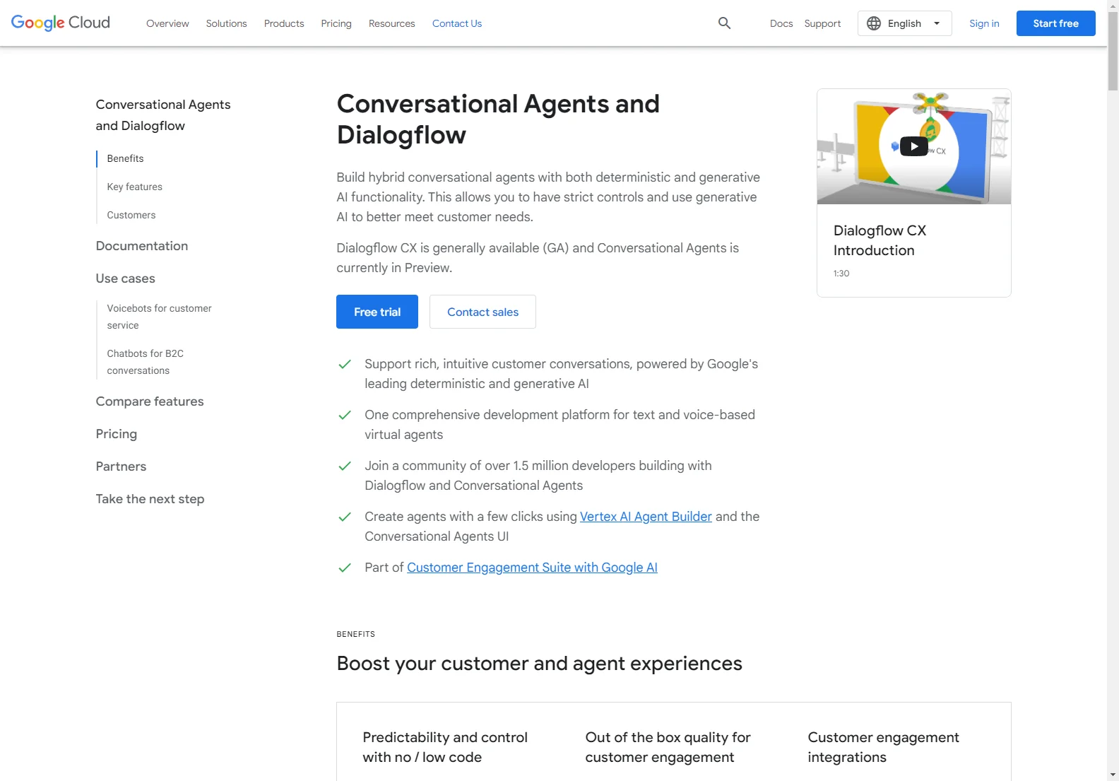 Conversational Agents and Dialogflow: AI-Powered Virtual Agents for Enhanced Customer Experiences