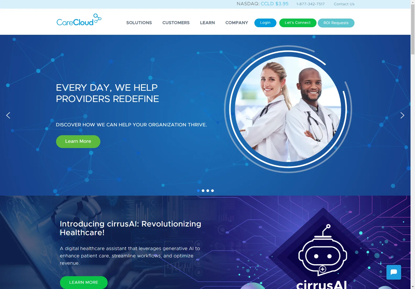 CareCloud: AI-Powered Healthcare Solutions for Enhanced Patient Care and Revenue