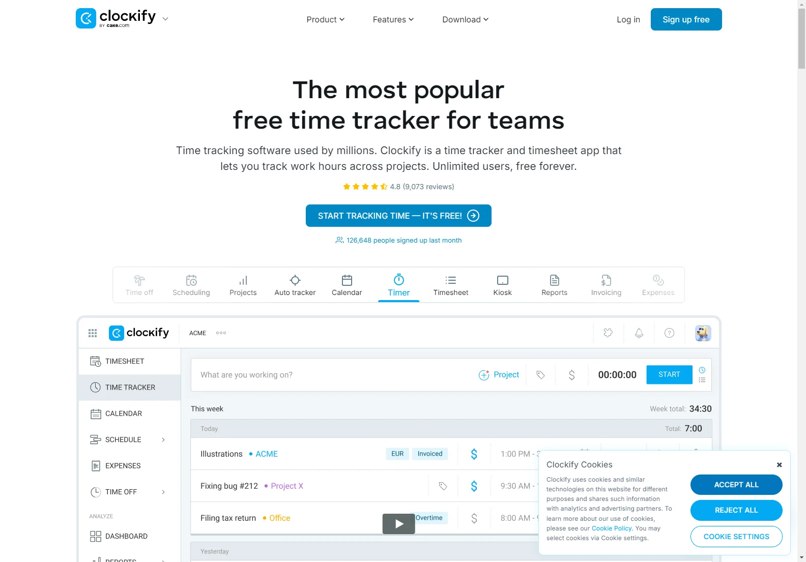 Clockify™: Free Time Tracking Software for Teams & Individuals