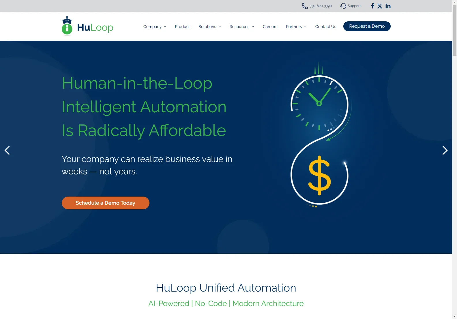 HuLoop: Radically Simple AI-Powered Automation Platform