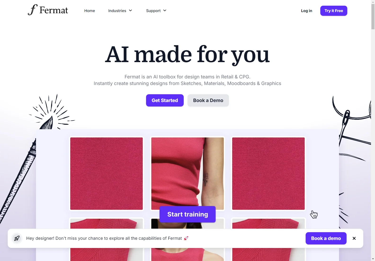 Fermat: AI-Powered Design for Retail & CPG