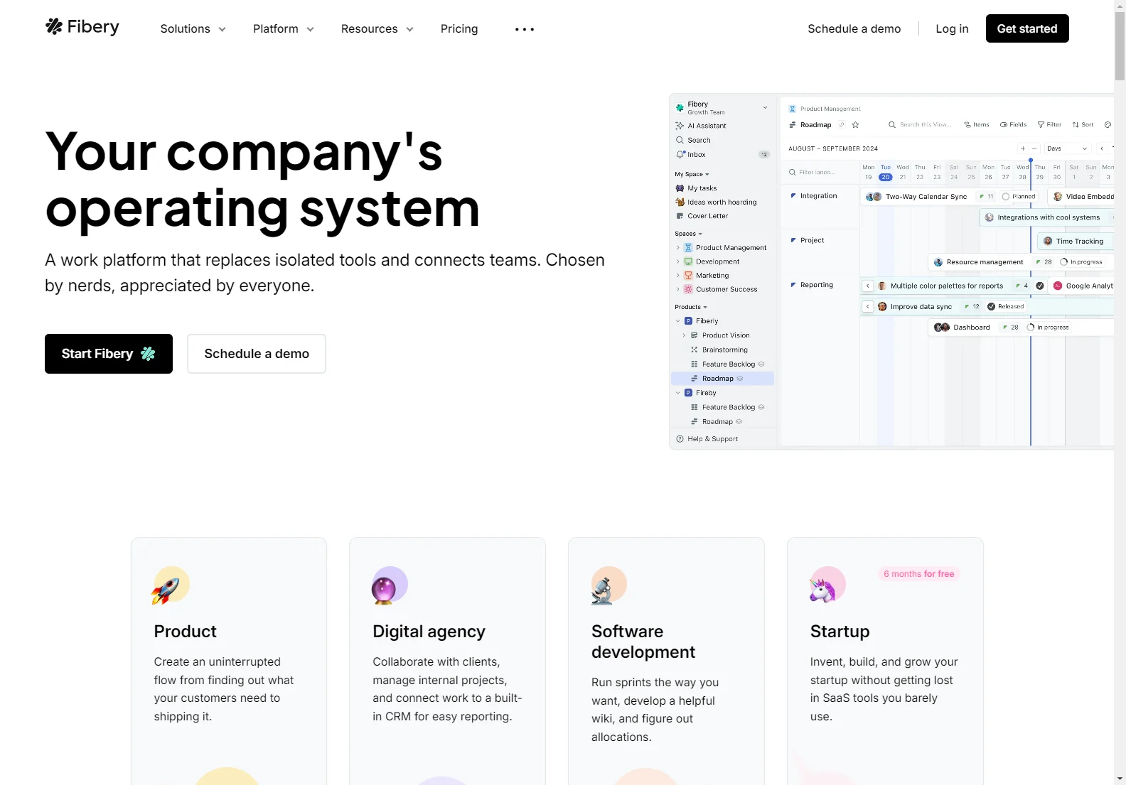 Fibery: Your Company's Operating System - Streamline Workflows and Connect Teams