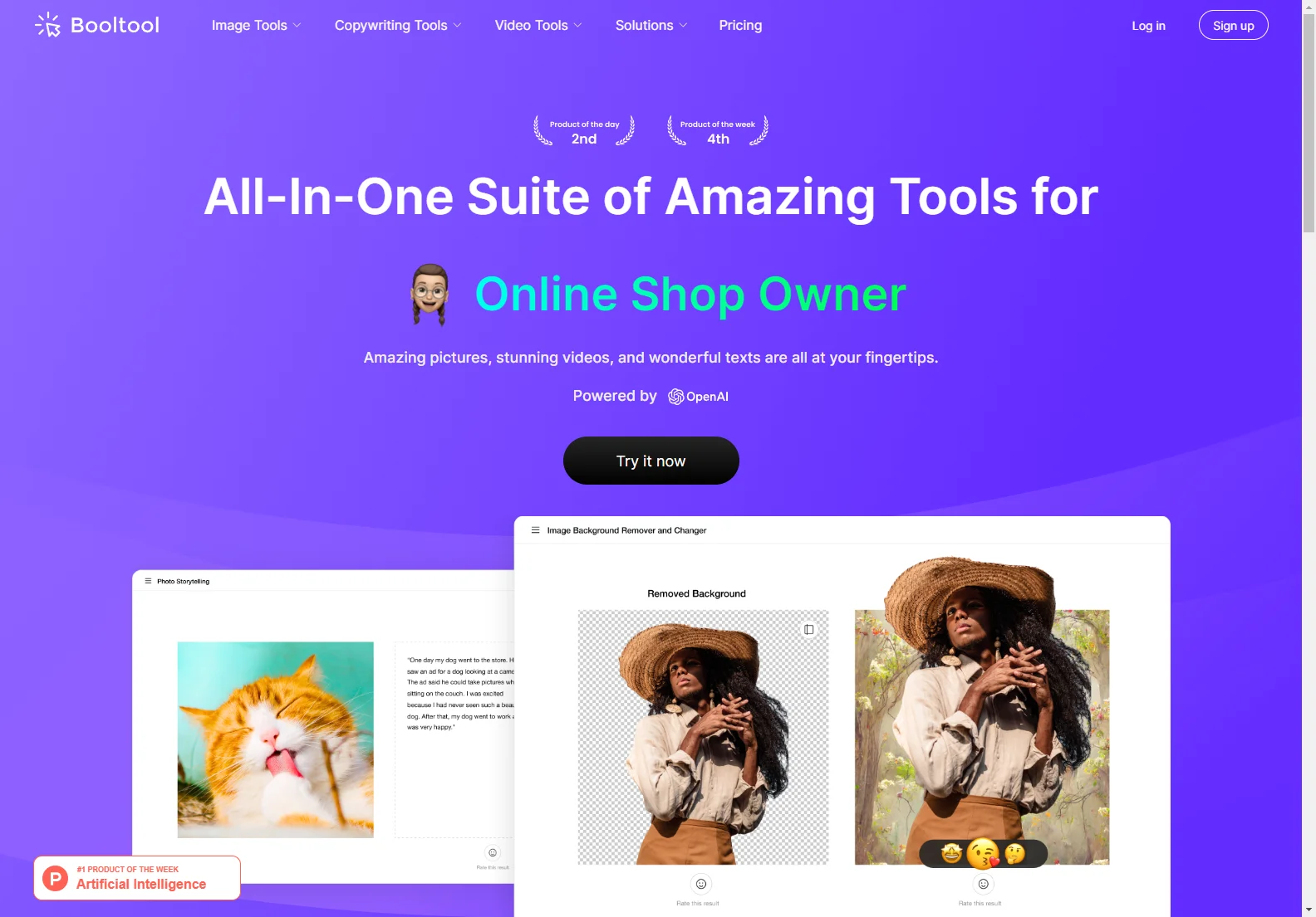 Booltool: AI-Powered All-in-One Suite for Digital Marketers and Designers