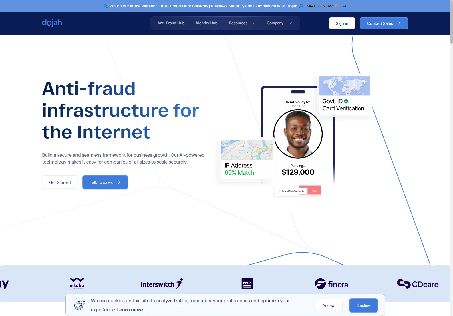 Dojah: AI-Powered Anti-Fraud & Identity Verification Platform for Secure Growth