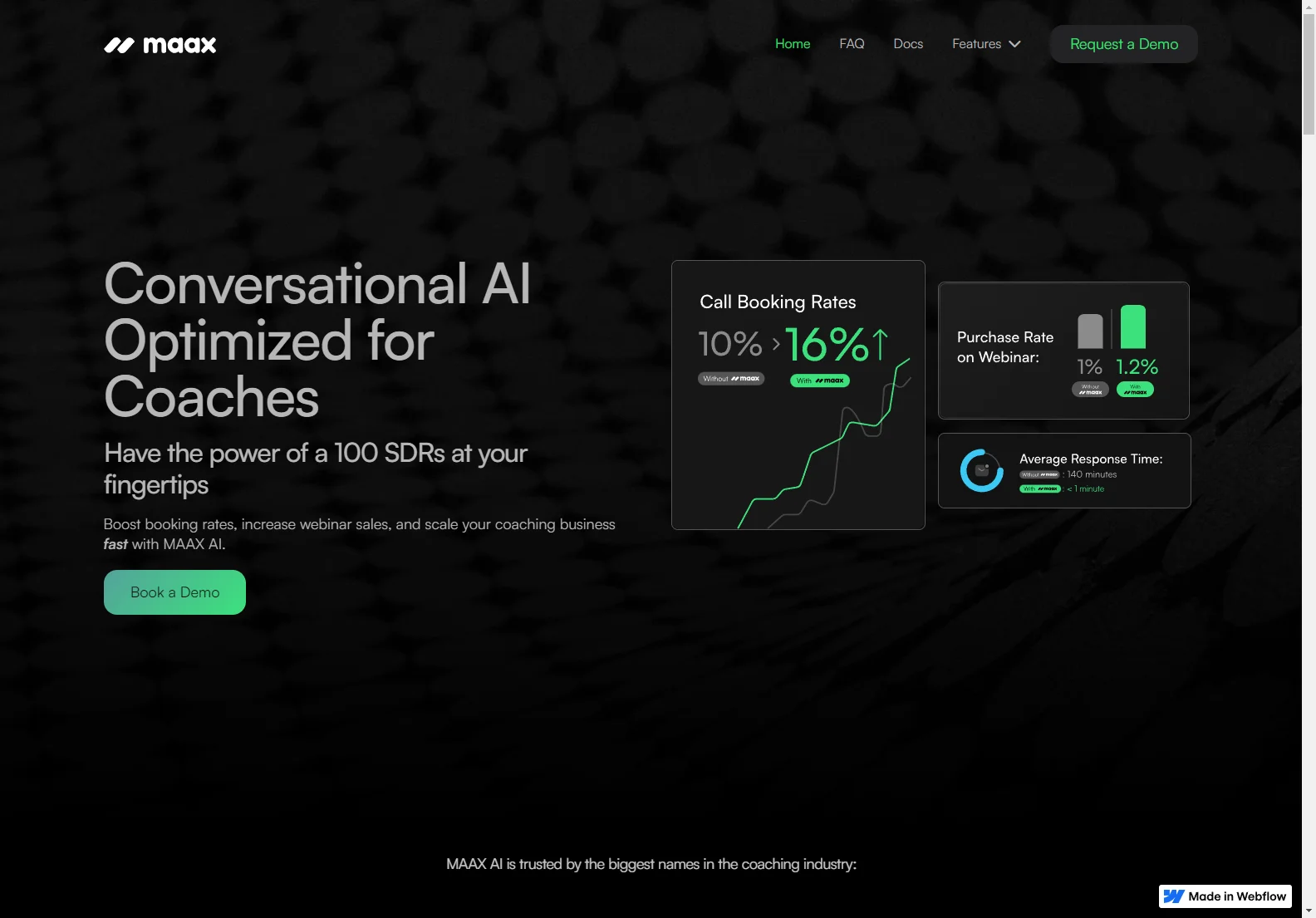 MAAX AI: Conversational AI for Coaches - Boost Bookings & Scale Your Business