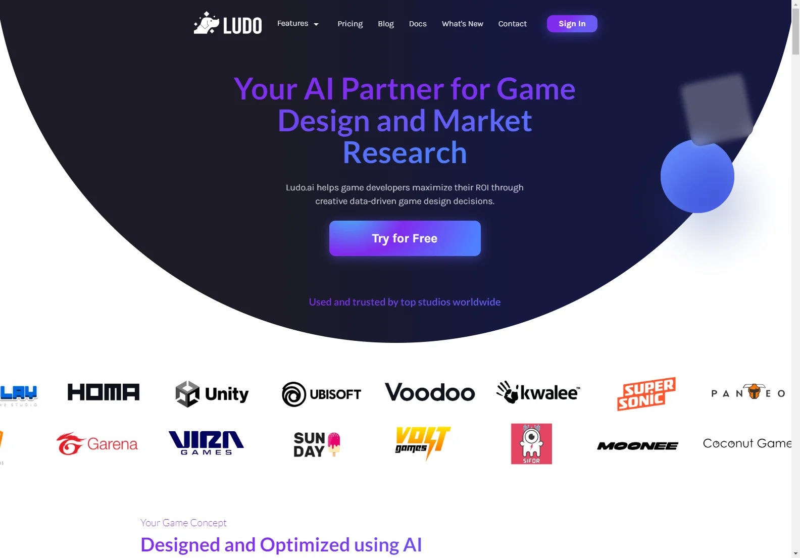 Create Hit Games with the Power of AI: Ludo.ai