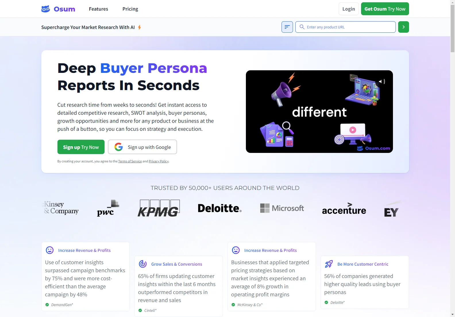 Osum: AI-Powered Market Research for Faster, Smarter Decisions