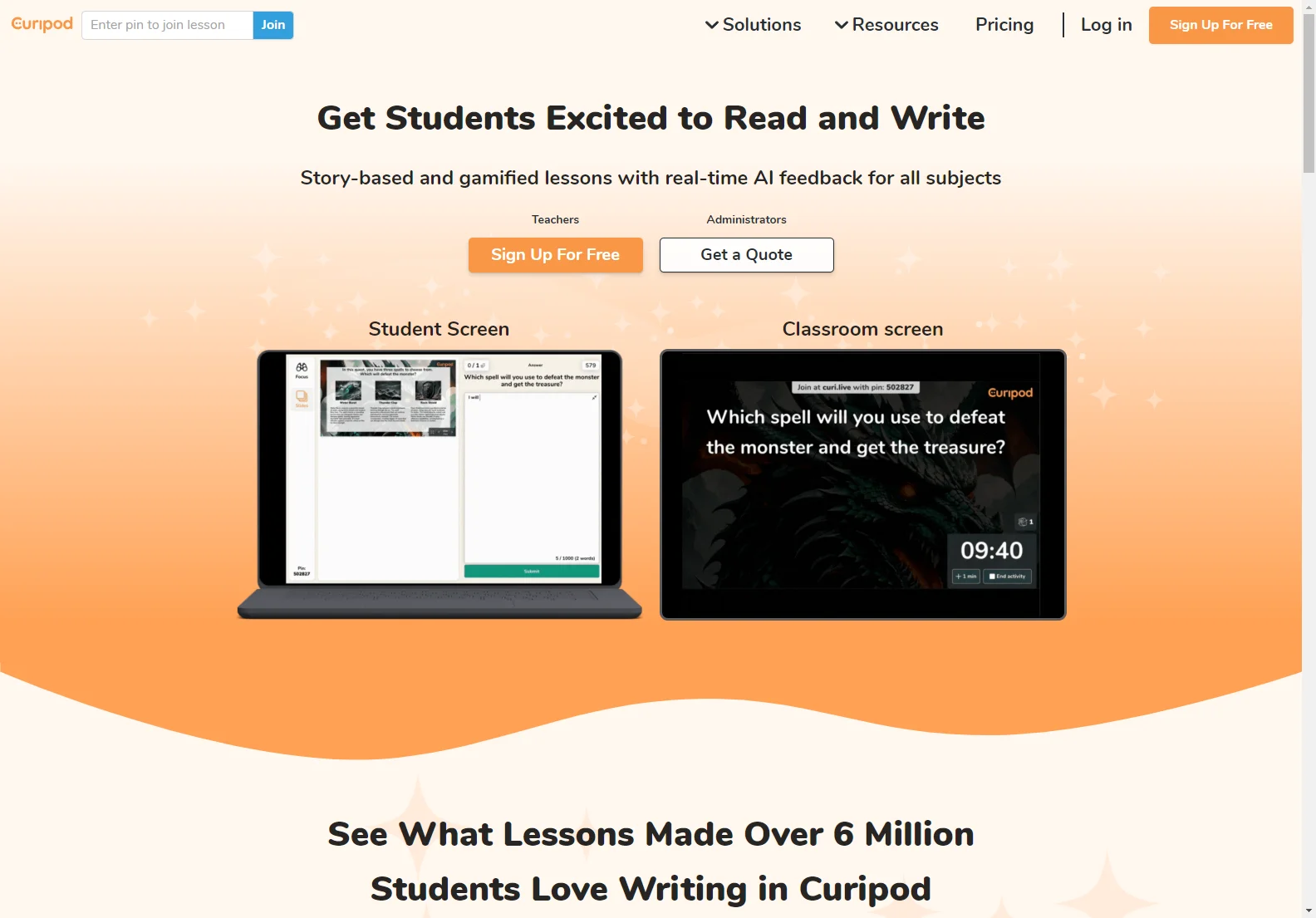 Curipod: AI-Powered Educational Platform for Engaging Reading and Writing